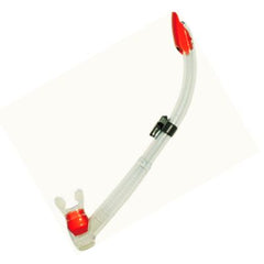 ATLANTIS SNORKEL - PURGE VALVE AND SILICONE MOUTHPEICE - GOLD