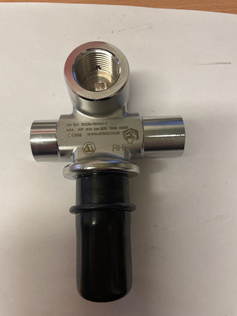 Apeks RH cylinder valve body
