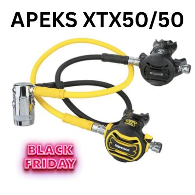 Apeks XTX50 Stage 3 with  XTX50 Octopus DIN Includes hoses - IN STOCK