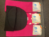 3 PAIRS OF SUPER THICK KNEE HIGH DIVE SOCKS AND FREE BEANIE HAT