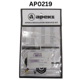 GENUINE APEKS, SCUBAPRO & MARES SERVICE KITS