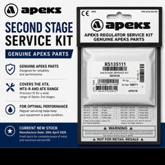 Apeks Second Stage Kit - RS135111 (old code AP0219)