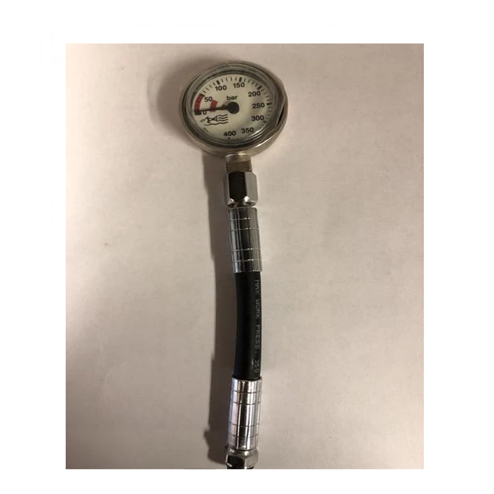 MDE PRESSURE GAUGE WITH SHORT HOSE